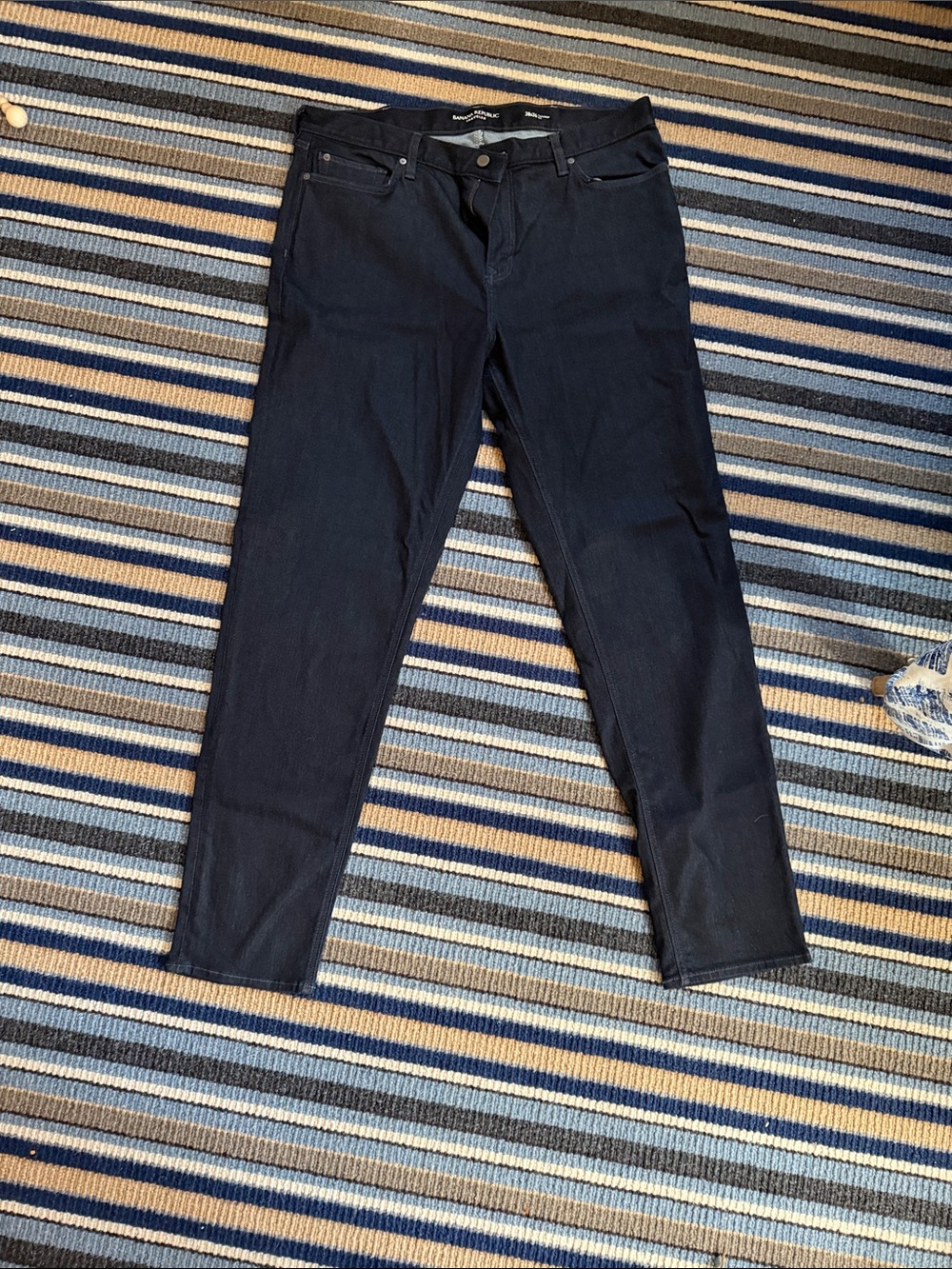 Banana Republic Men’s Straight Jeans in Dark Navy